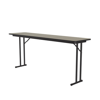 Majestic Office Furniture Deluxe High-Pressure Folding Seminar Table with Off-Set Leg