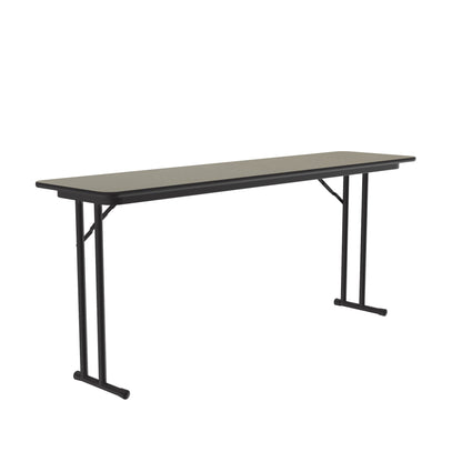Majestic Office Furniture Deluxe High-Pressure Folding Seminar Table with Off-Set Leg