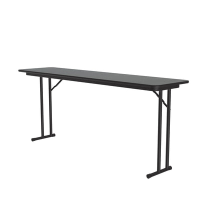 Majestic Office Furniture Deluxe High-Pressure Folding Seminar Table with Off-Set Leg