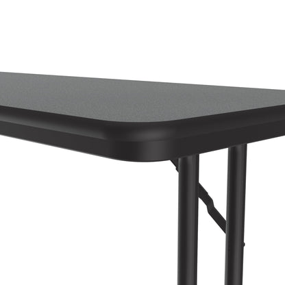 Majestic Office Furniture Deluxe High-Pressure Folding Seminar Table with Off-Set Leg