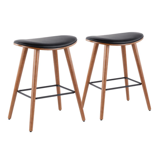 Majestic Office Furniture 26" Fixed-Height Counter Stool - Set of 2