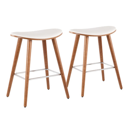 Majestic Office Furniture 26" Fixed-Height Counter Stool - Set of 2