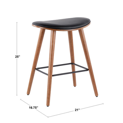 Majestic Office Furniture 26" Fixed-Height Counter Stool - Set of 2