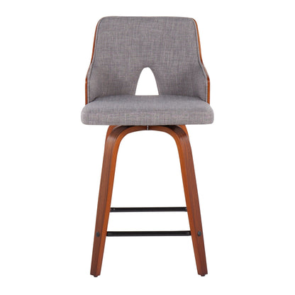 Majestic Office Furniture 24" Fixed-Height Counter Stool - Set of 2