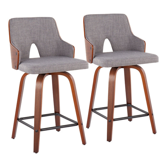 Majestic Office Furniture 24" Fixed-Height Counter Stool - Set of 2
