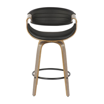 Majestic Office Furniture 26" Fixed-Height Counter Stool - Set of 2