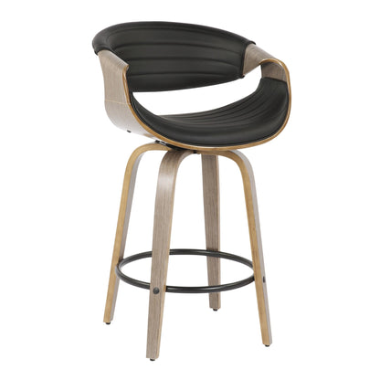 Majestic Office Furniture 26" Fixed-Height Counter Stool - Set of 2