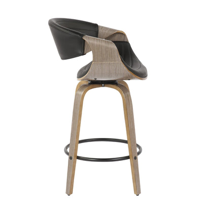 Majestic Office Furniture 26" Fixed-Height Counter Stool - Set of 2