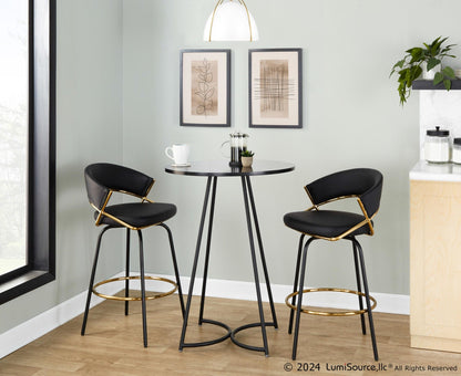 Majestic Office Furniture 26" Fixed-Height Counter Stool - Set of 2
