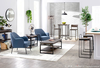 Majestic Office Furniture Stacker 26" Fixed-Height Counter Stool - Set Of 3