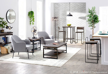 Majestic Office Furniture Stacker 26" Fixed-Height Counter Stool - Set Of 3