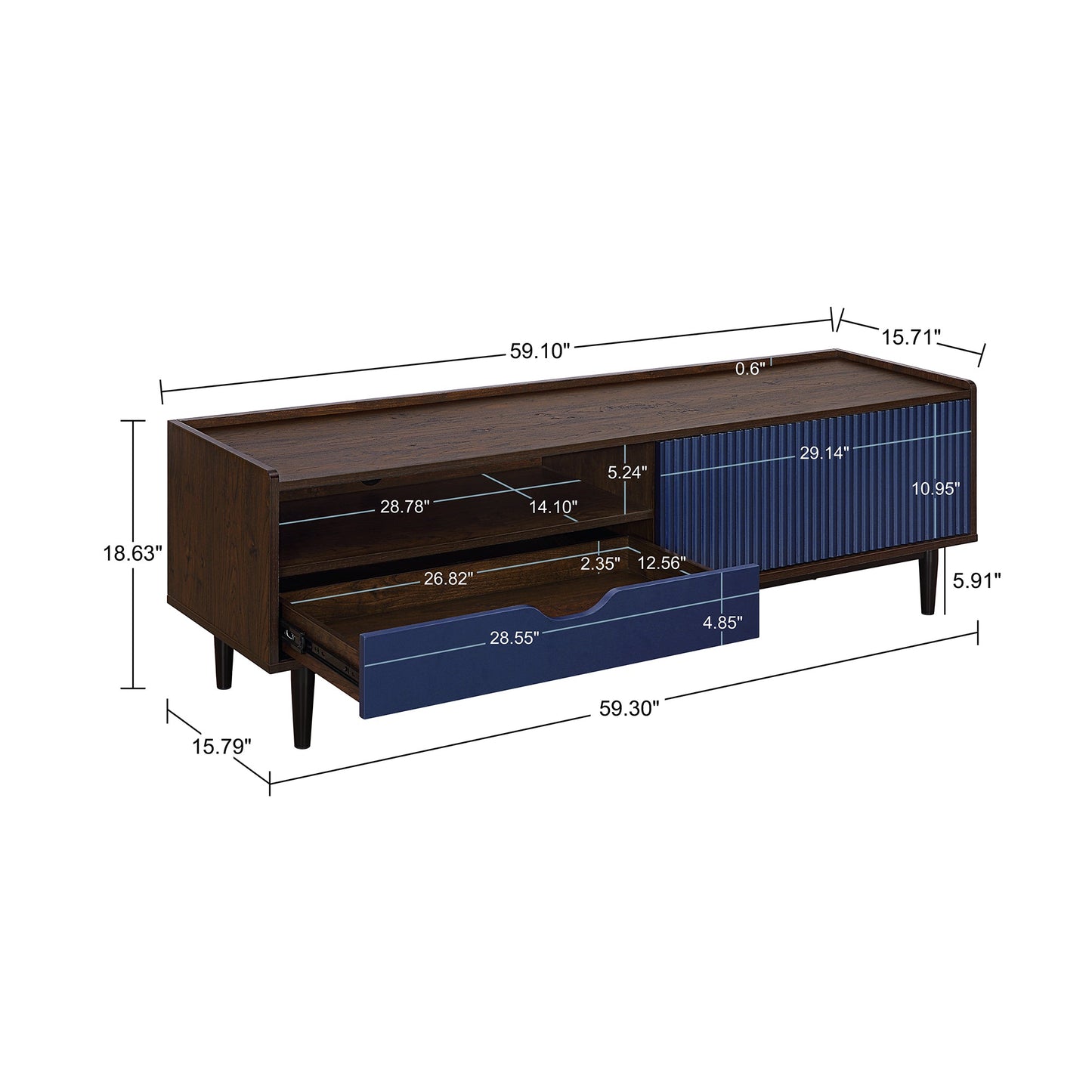 Manhattan Comfort Duane TV Stand