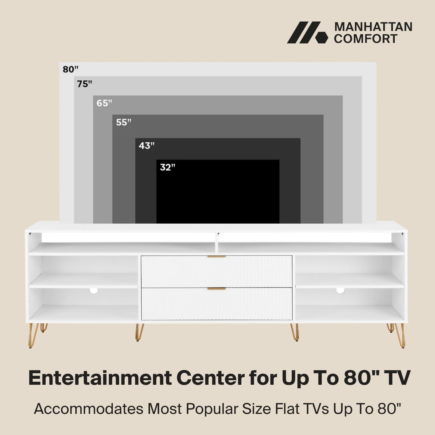 Manhattan Comfort DUMBO TV Stand