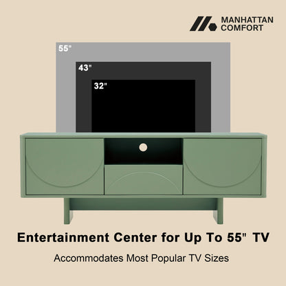 Manhattan Comfort Ella 59" TV Stand