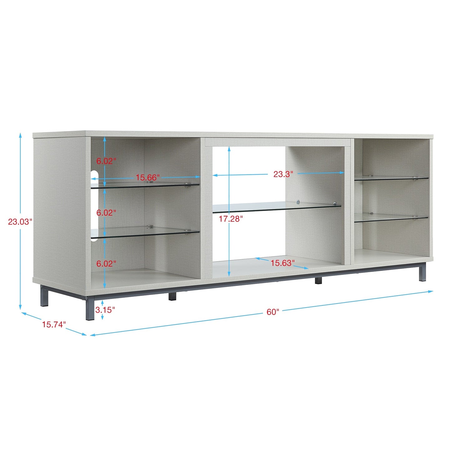 Manhattan Comfort Brighton TV Stand