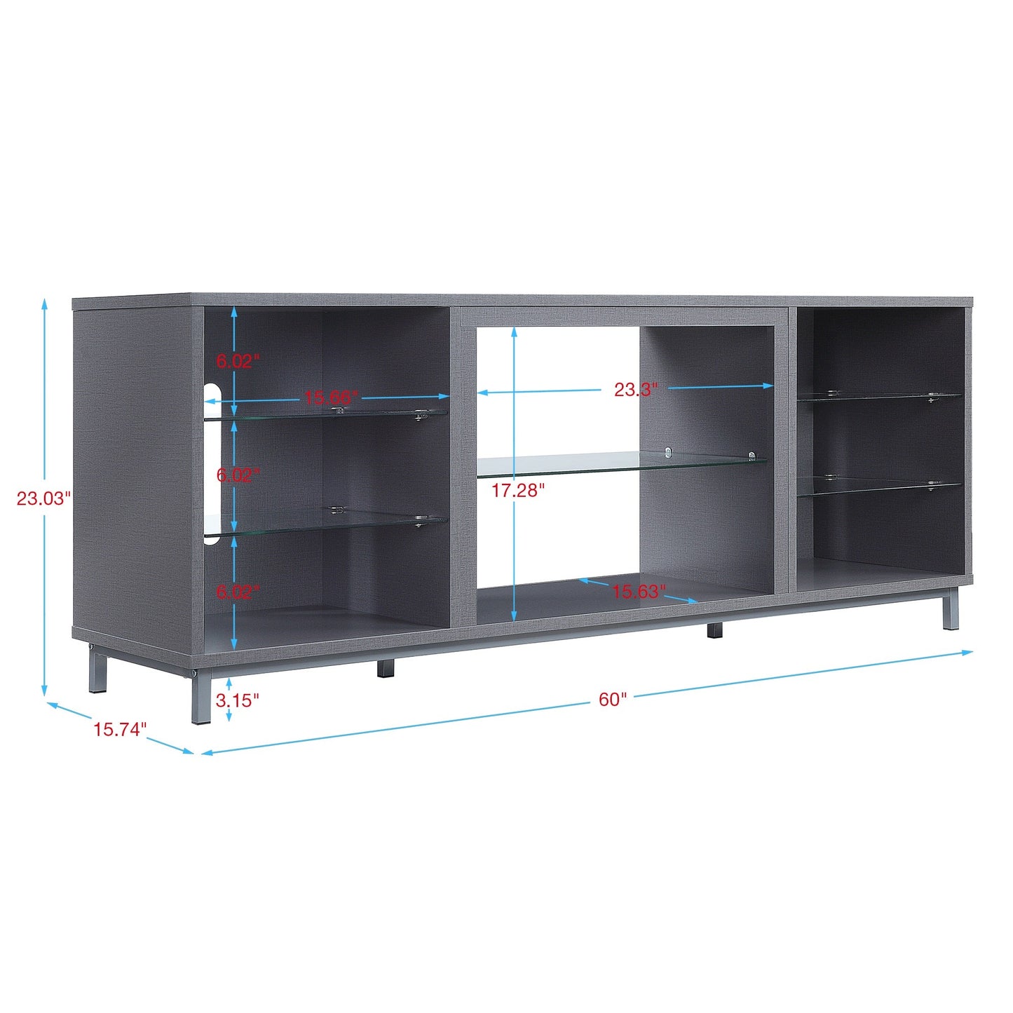 Manhattan Comfort Brighton TV Stand