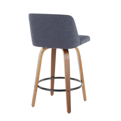 Majestic Office Furniture 26" Fixed-Height Counter Stool - Set of 2