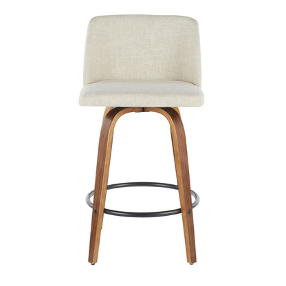 Majestic Office Furniture 26" Fixed-Height Counter Stool - Set of 2