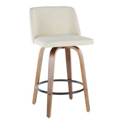 Majestic Office Furniture 26" Fixed-Height Counter Stool - Set of 2