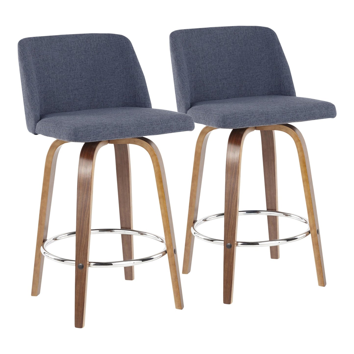Majestic Office Furniture 26" Fixed-Height Counter Stool - Set of 2