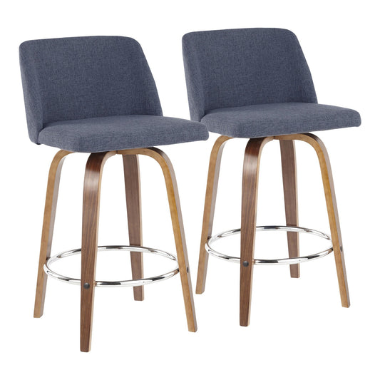 Majestic Office Furniture 26" Fixed-Height Counter Stool - Set of 2