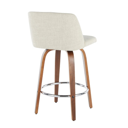 Majestic Office Furniture 26" Fixed-Height Counter Stool - Set of 2