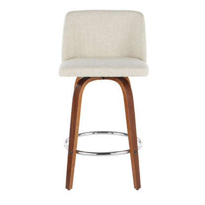 Majestic Office Furniture 26" Fixed-Height Counter Stool - Set of 2