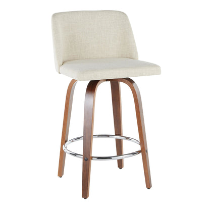 Majestic Office Furniture 26" Fixed-Height Counter Stool - Set of 2