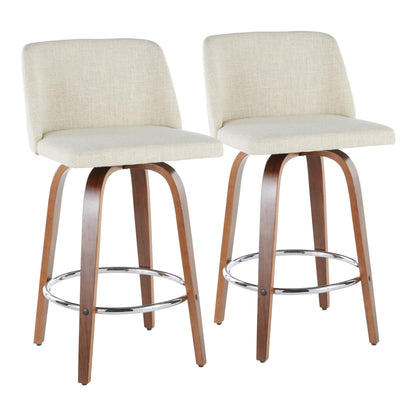 Majestic Office Furniture 26" Fixed-Height Counter Stool - Set of 2