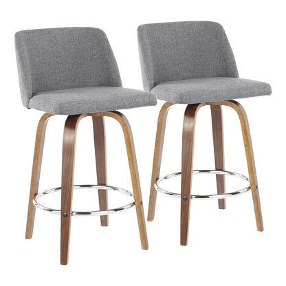 Majestic Office Furniture 26" Fixed-Height Counter Stool - Set of 2