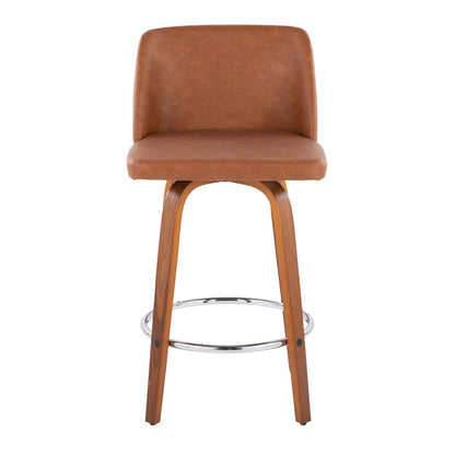 Majestic Office Furniture 26" Fixed-Height Counter Stool - Set of 2