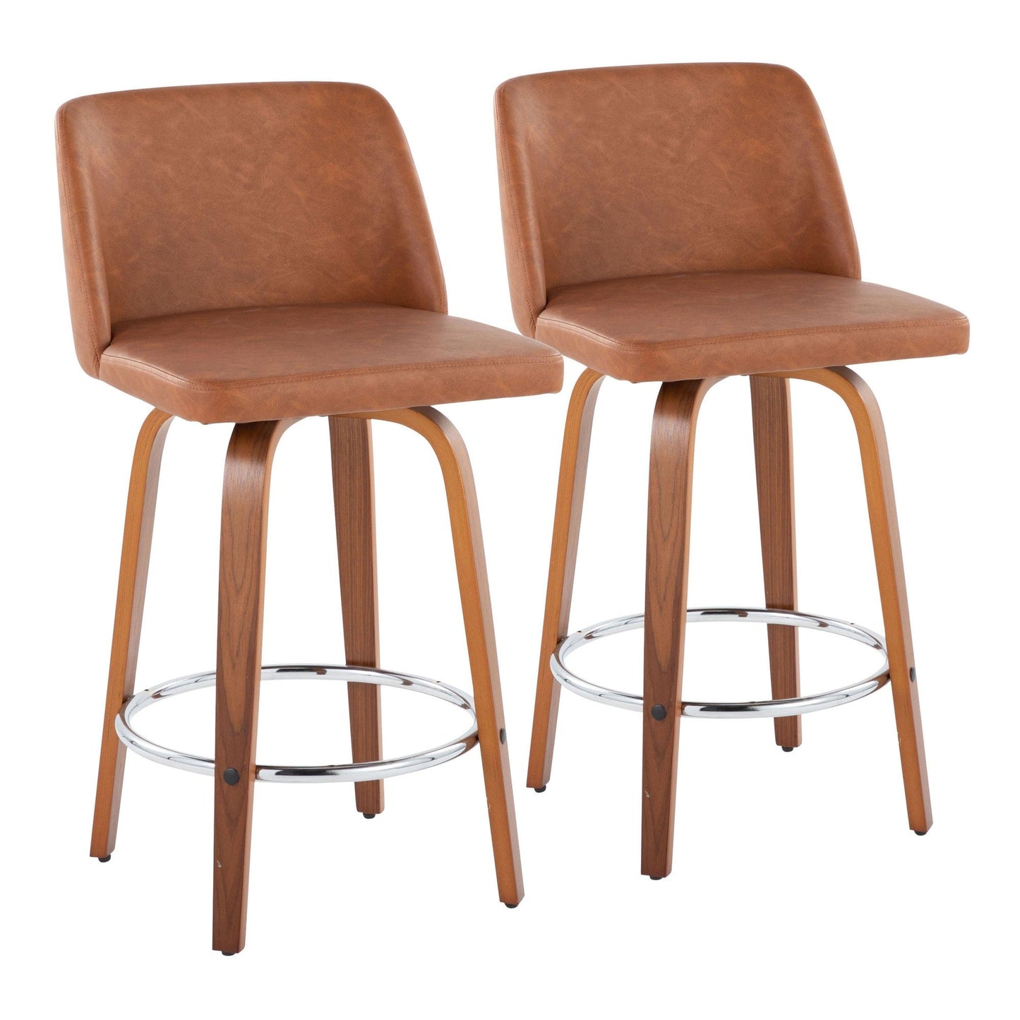 Majestic Office Furniture 26" Fixed-Height Counter Stool - Set of 2