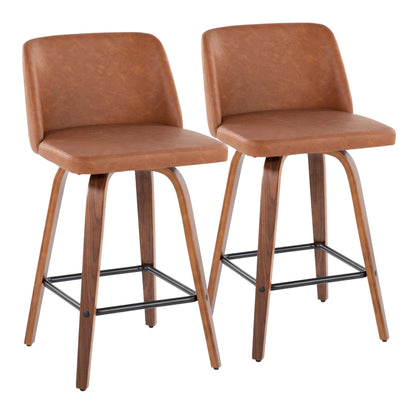 Majestic Office Furniture 26" Fixed-Height Counter Stool - Set of 2