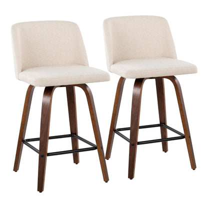 Majestic Office Furniture 26" Fixed-Height Counter Stool - Set of 2