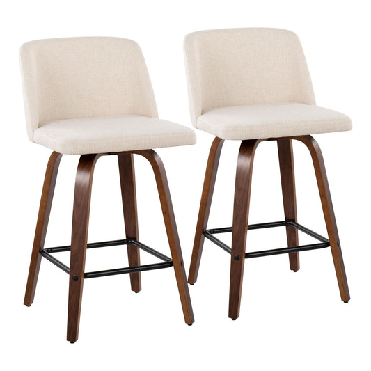 Majestic Office Furniture 26" Fixed-Height Counter Stool - Set of 2