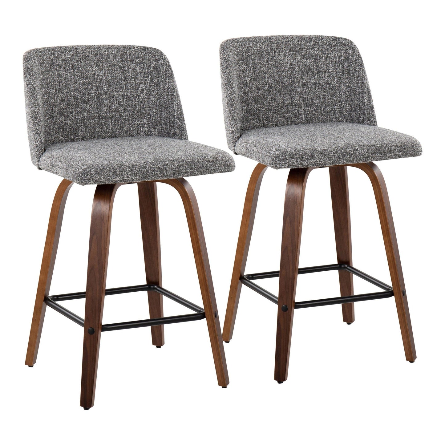 Majestic Office Furniture 26" Fixed-Height Counter Stool - Set of 2