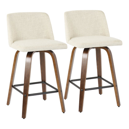 Majestic Office Furniture 26" Fixed-Height Counter Stool - Set of 2