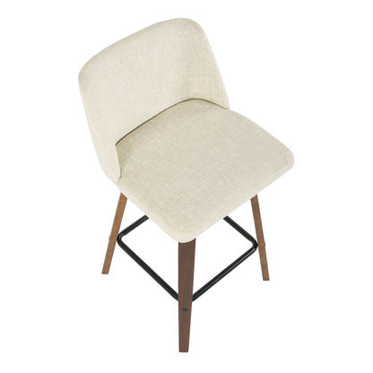 Majestic Office Furniture 26" Fixed-Height Counter Stool - Set of 2