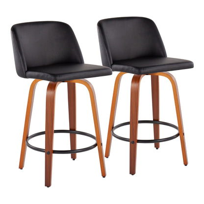 Majestic Office Furniture 26" Fixed-Height Counter Stool - Set of 2