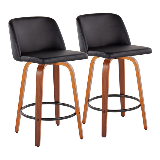 Majestic Office Furniture 26" Fixed-Height Counter Stool - Set of 2