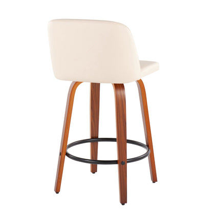 Majestic Office Furniture 26" Fixed-Height Counter Stool - Set of 2