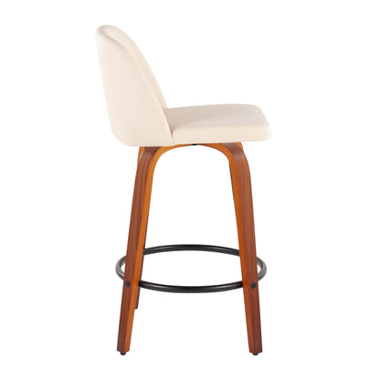 Majestic Office Furniture 26" Fixed-Height Counter Stool - Set of 2