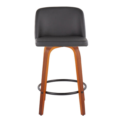 Majestic Office Furniture 26" Fixed-Height Counter Stool - Set of 2