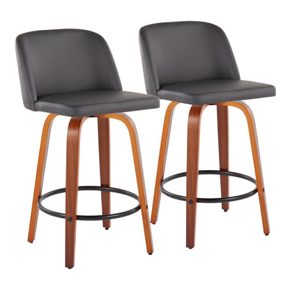 Majestic Office Furniture 26" Fixed-Height Counter Stool - Set of 2