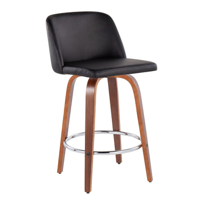 Majestic Office Furniture 26" Fixed-Height Counter Stool - Set of 2