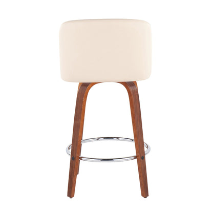Majestic Office Furniture 26" Fixed-Height Counter Stool - Set of 2