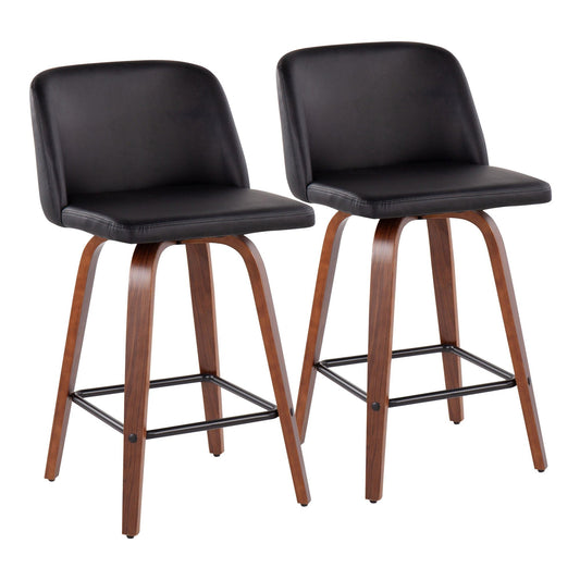 Majestic Office Furniture 26" Fixed-Height Counter Stool - Set of 2