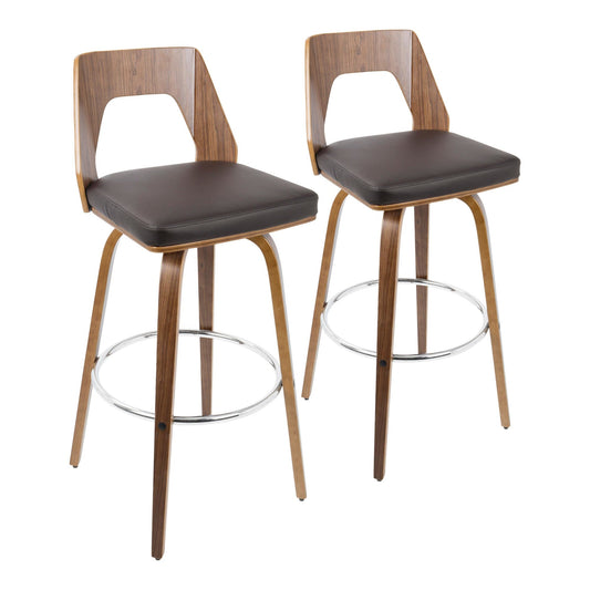 Majestic Office Furniture 30" Fixed-Height Barstool - Set of 2