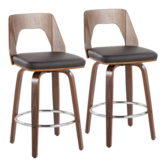 Majestic Office Furniture 24" Fixed-Height Counter Stool - Set of 2