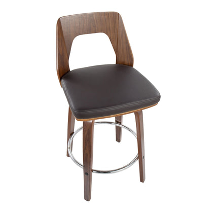 Majestic Office Furniture 24" Fixed-Height Counter Stool - Set of 2